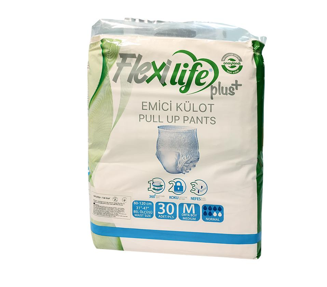 Підгузки-труси для дорослих Flexi life plus розмір M 30 шт